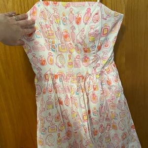 Lilly Pulitzer perfume bottle dress